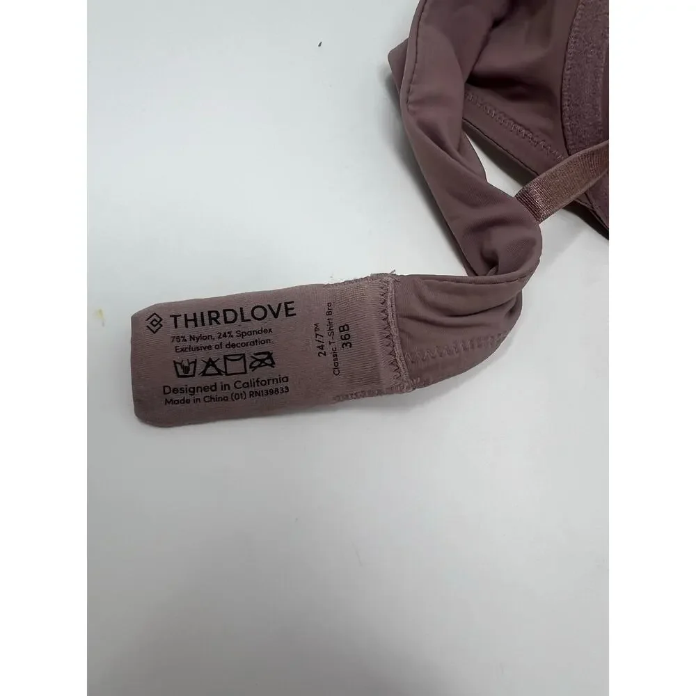 Thirdlove 24/7 Classic T-Shirt Bra - 36 B